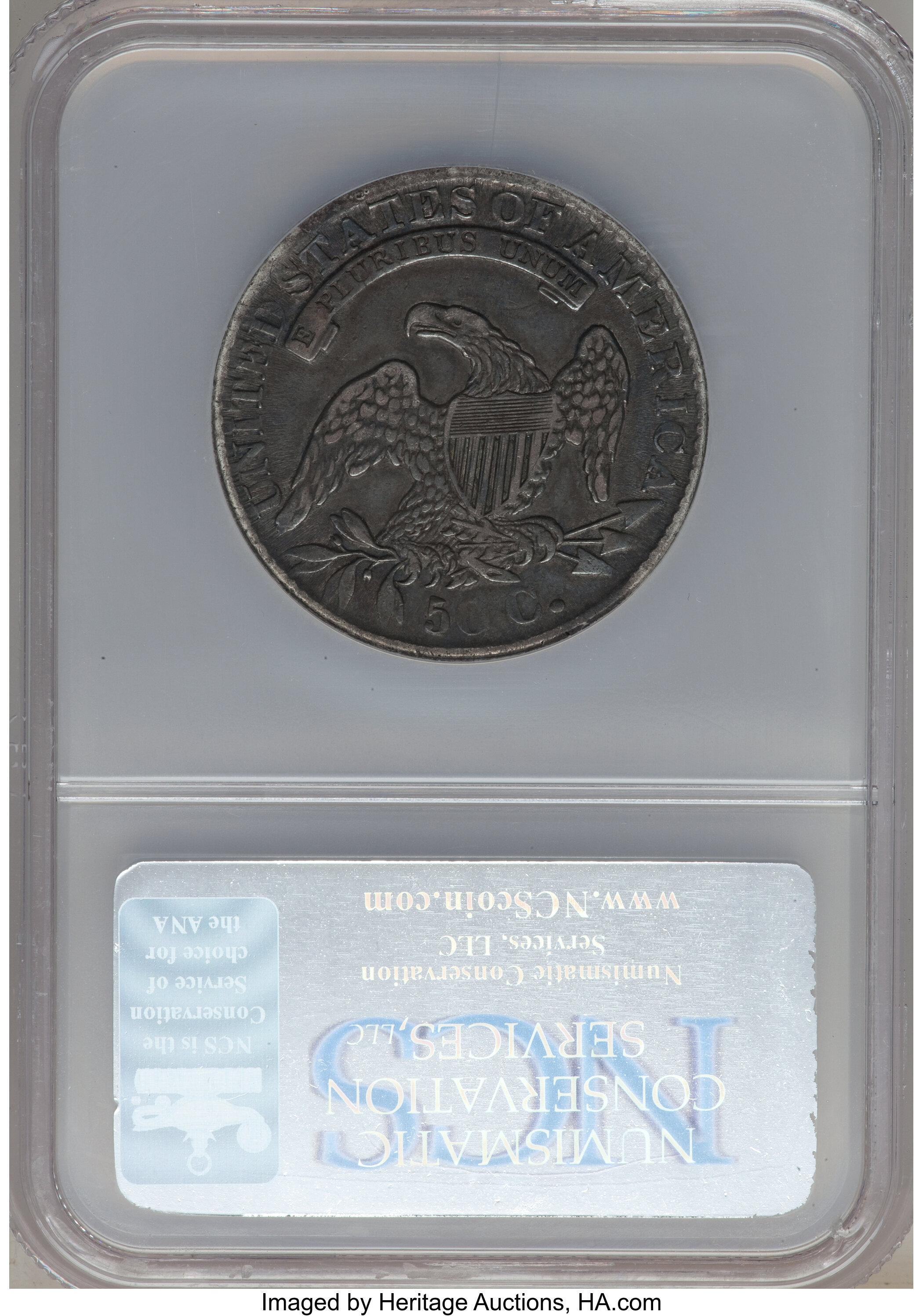 1832 50c Small Letters, O-105a G4 CAC thumbnail 10