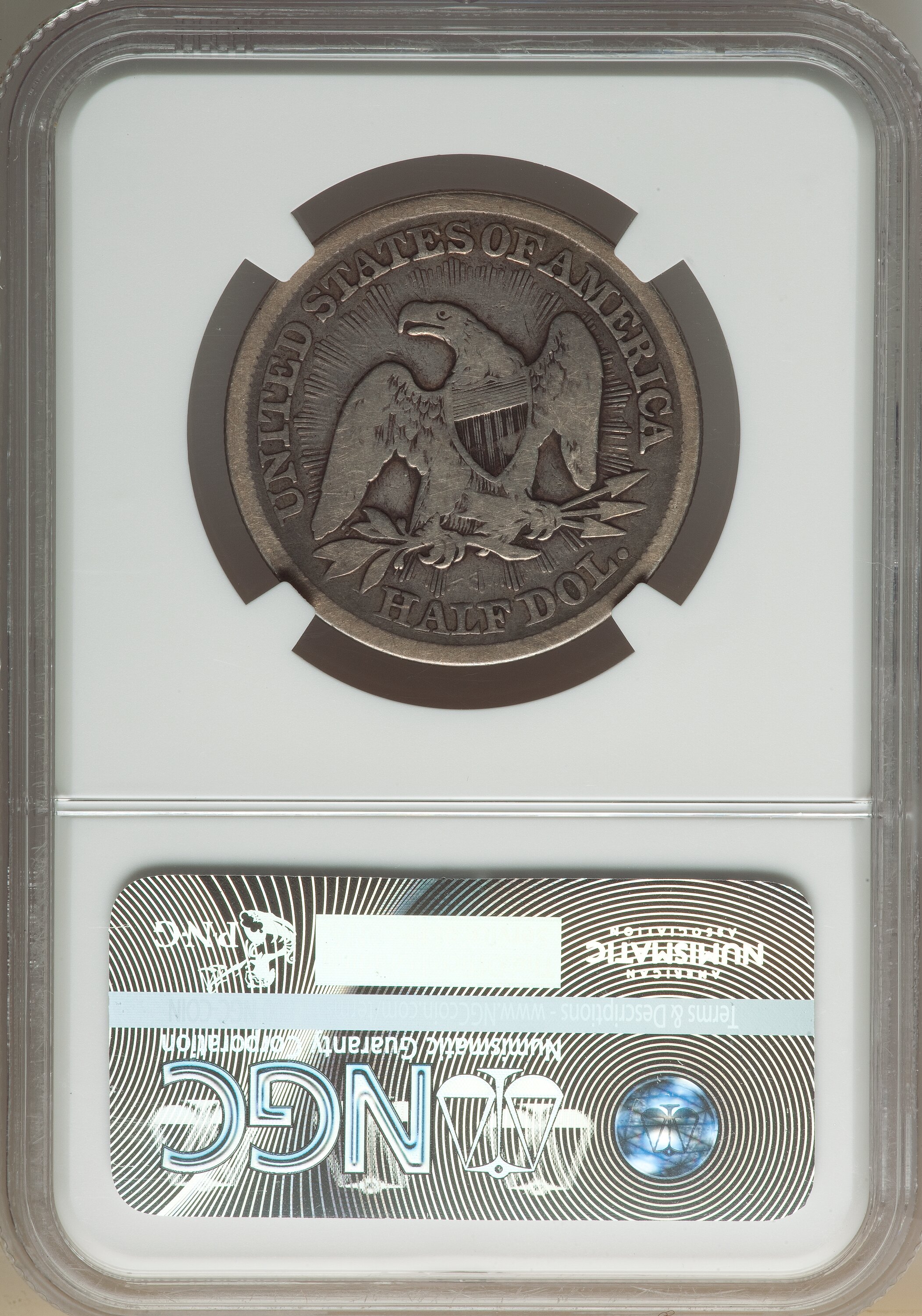 1853 50c Arrows & Rays G6 thumbnail 2