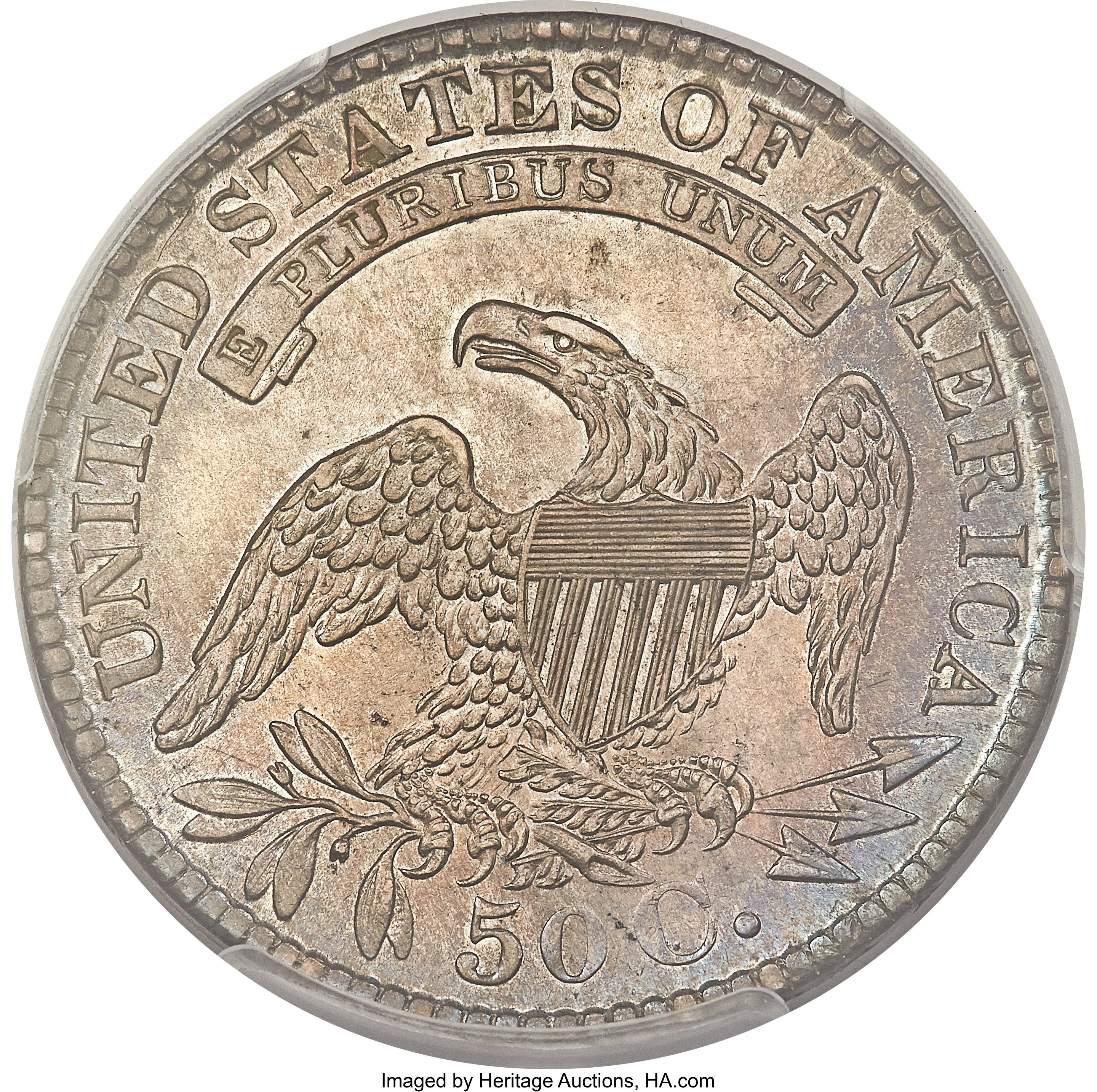 image for: 1829/7 50C O-101, R.1, MS63+ PCGS. CAC....