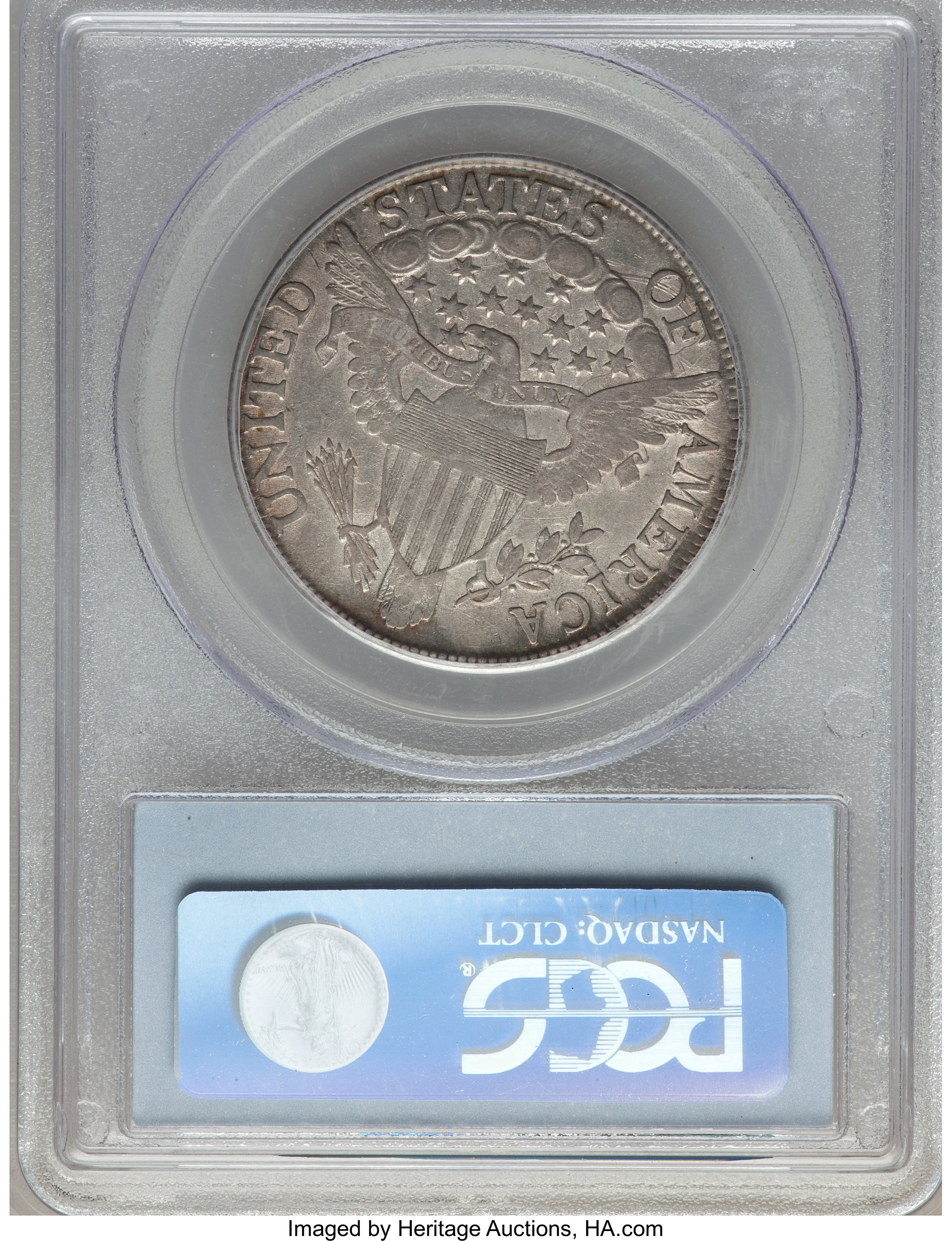 image for: 1807 50C Draped Bust, O-103, T-11, R.3, XF40 PCGS....