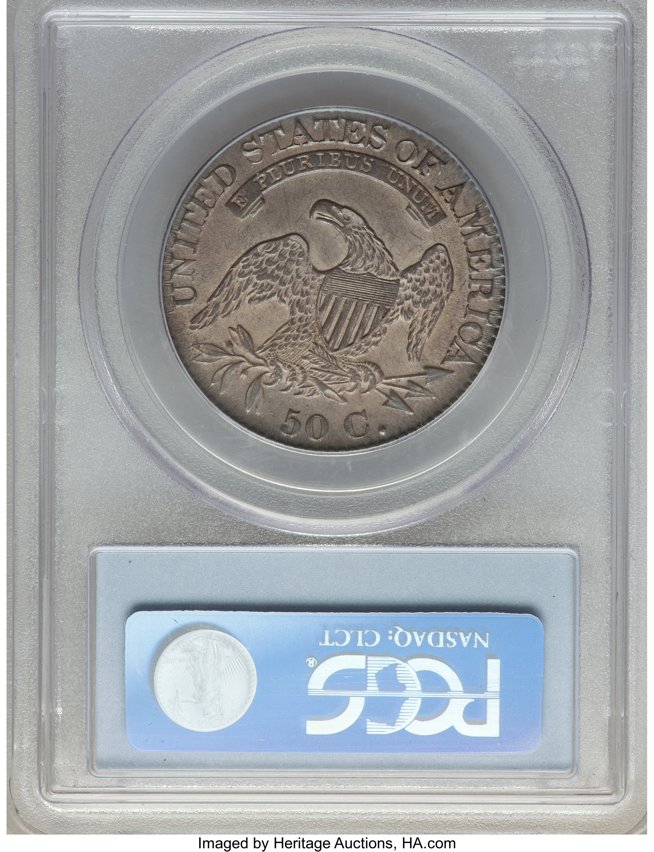 image for: 1825 50C O-110, R.2, MS62 PCGS....