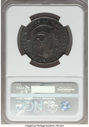 image for: 1835 50C O-101, R.1, MS62 NGC....