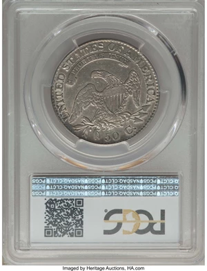 image for: 1824/1 50C O-101, R.2, VF35 PCGS. PCGS Population: (1/14). NGC Census: (0/18). ...