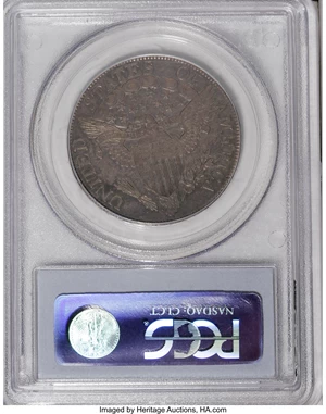 image for: 1806 50C Pointed 6, Stem XF40 PCGS....
