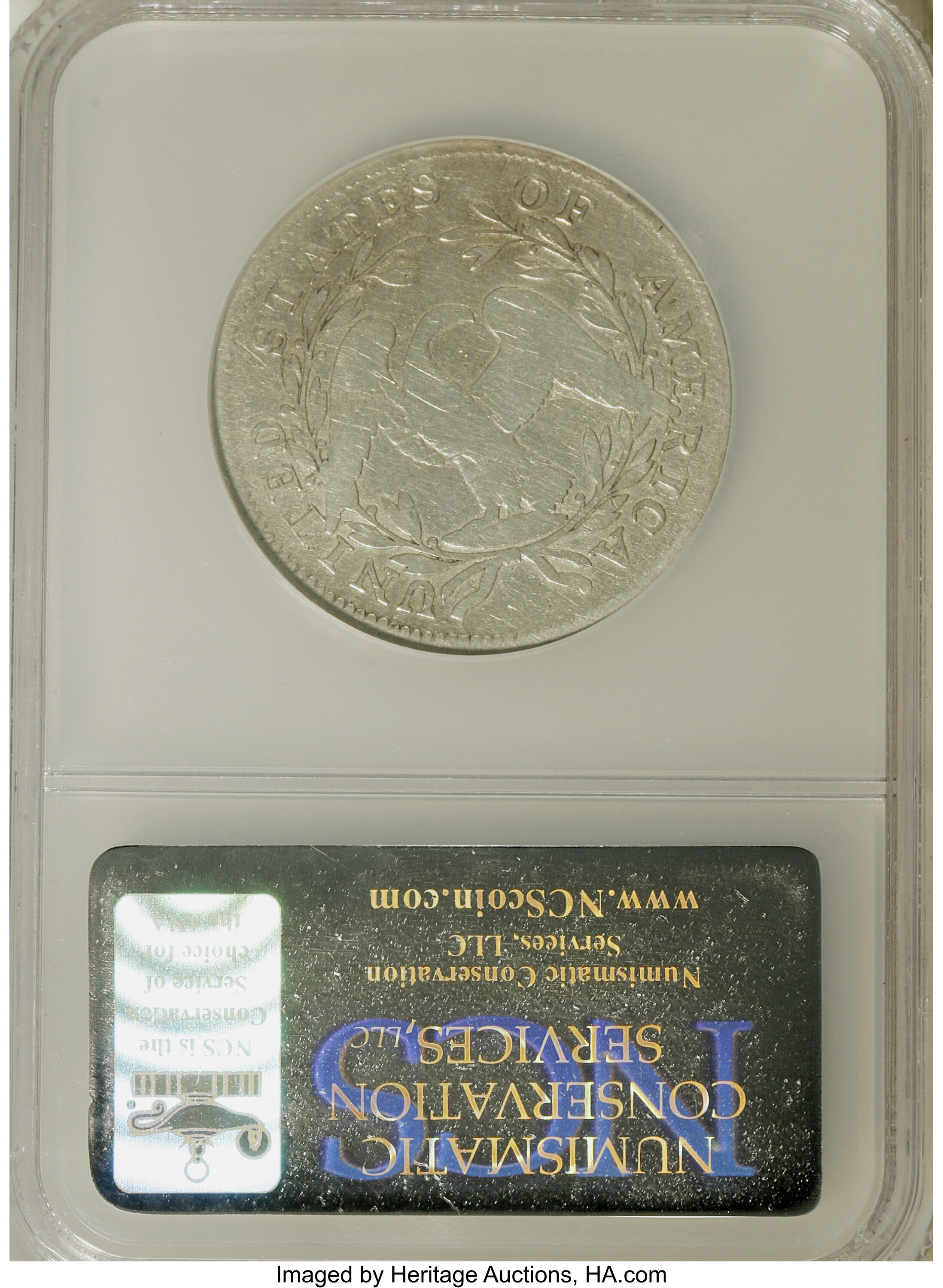 image for: 1795 50C Small Head--Improperly Cleaned--NCS. VG Details....