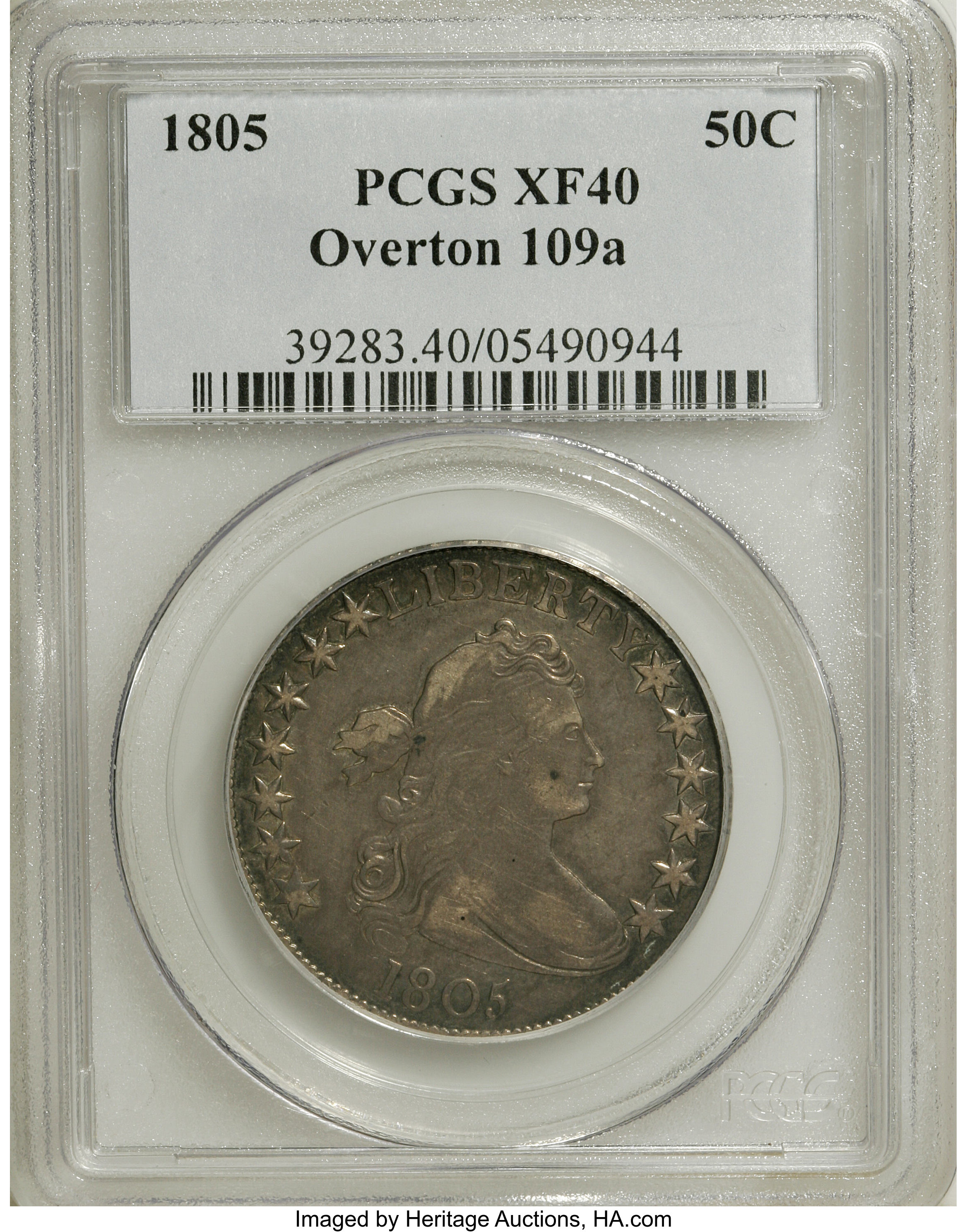 image for: 1805 50C XF40 PCGS....