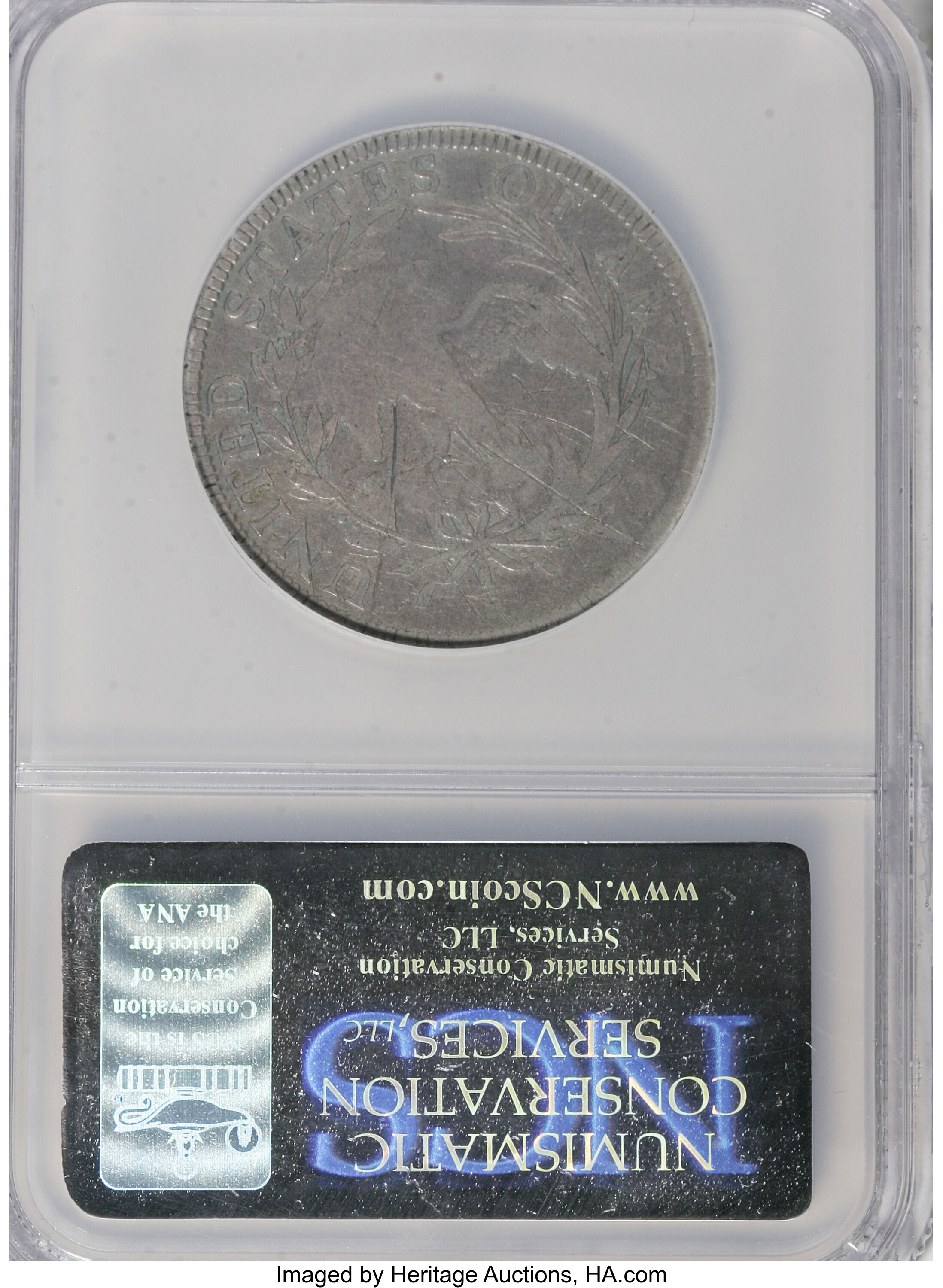 image for: 1797 50C O-102, Low R.6--Scratched--NCS. Fine Details....