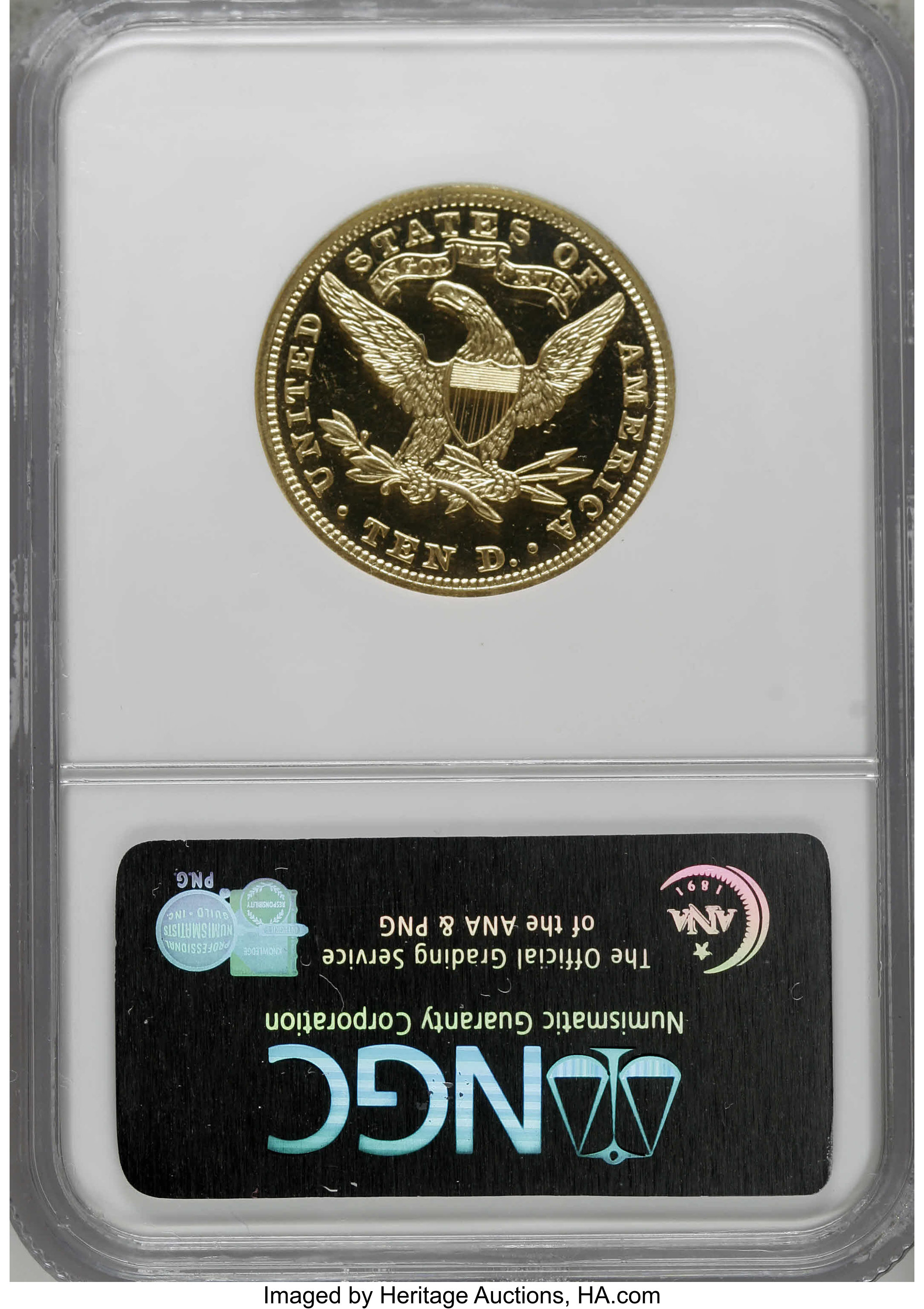 image for: 1907 $10 PR64 Cameo NGC....