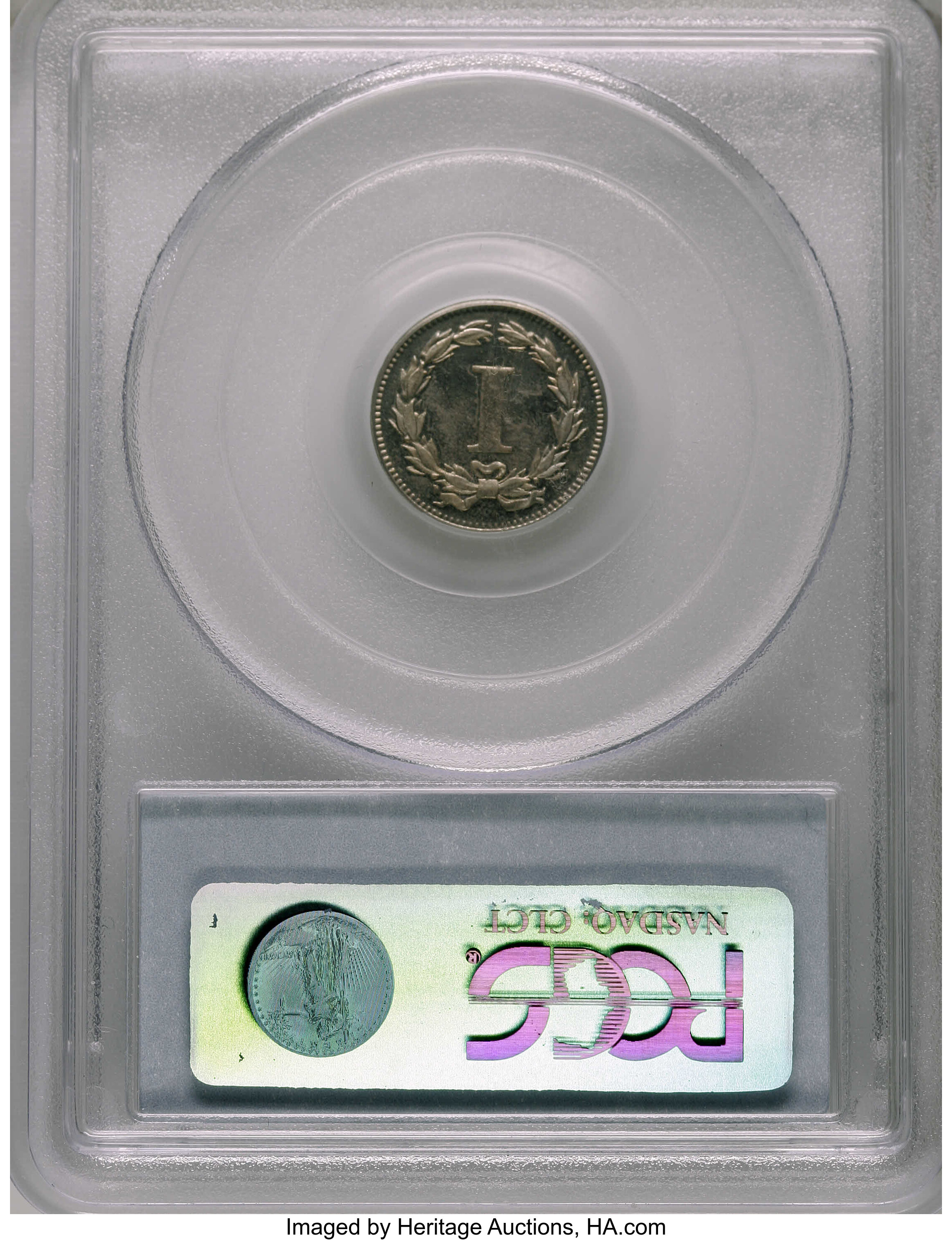image for: 1868 1C One Cent, Judd-608, Pollock-673, R.4, PR65 Cameo PCGS....