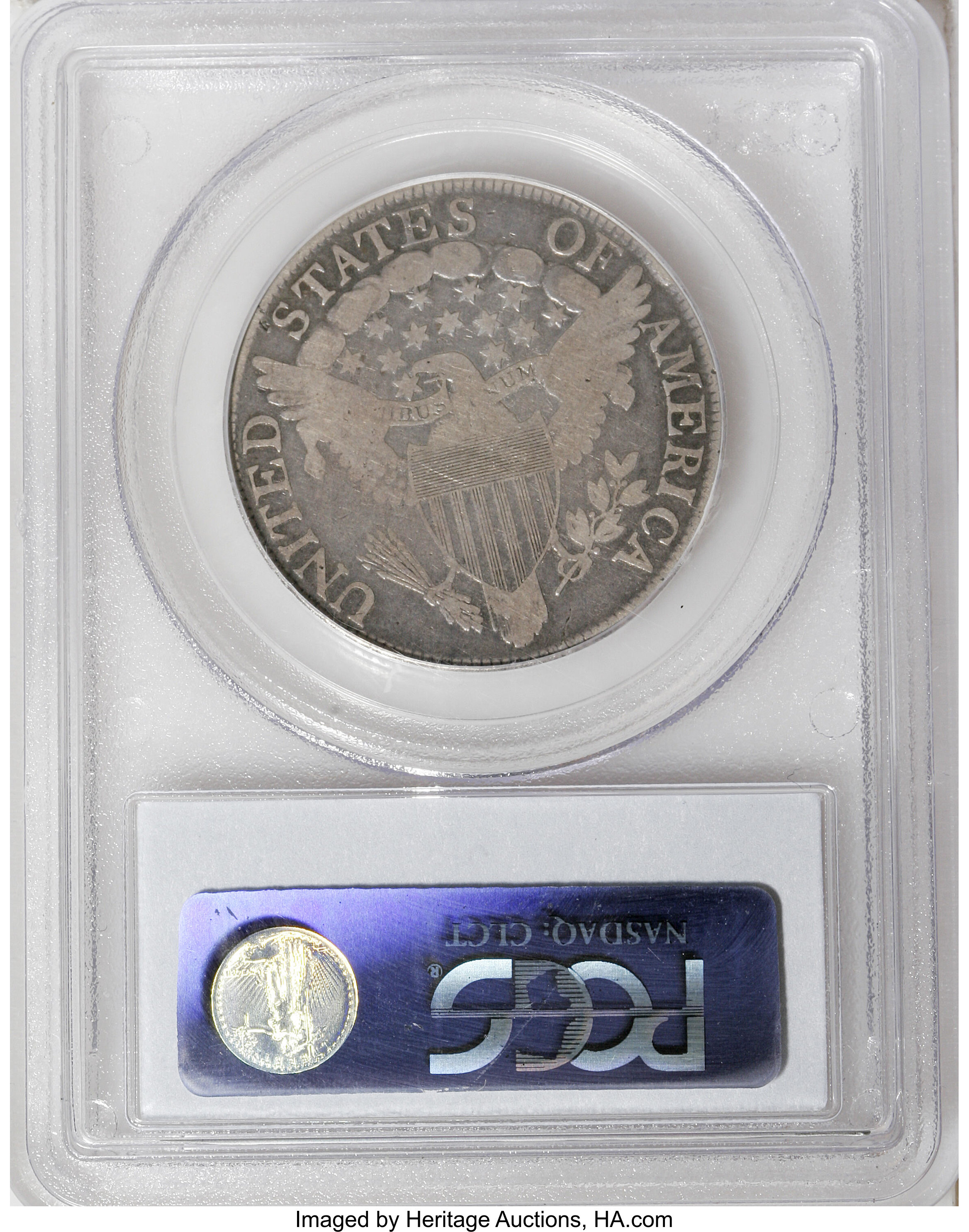 image for: 1806 50C Pointed 6, Stem VG8 PCGS....