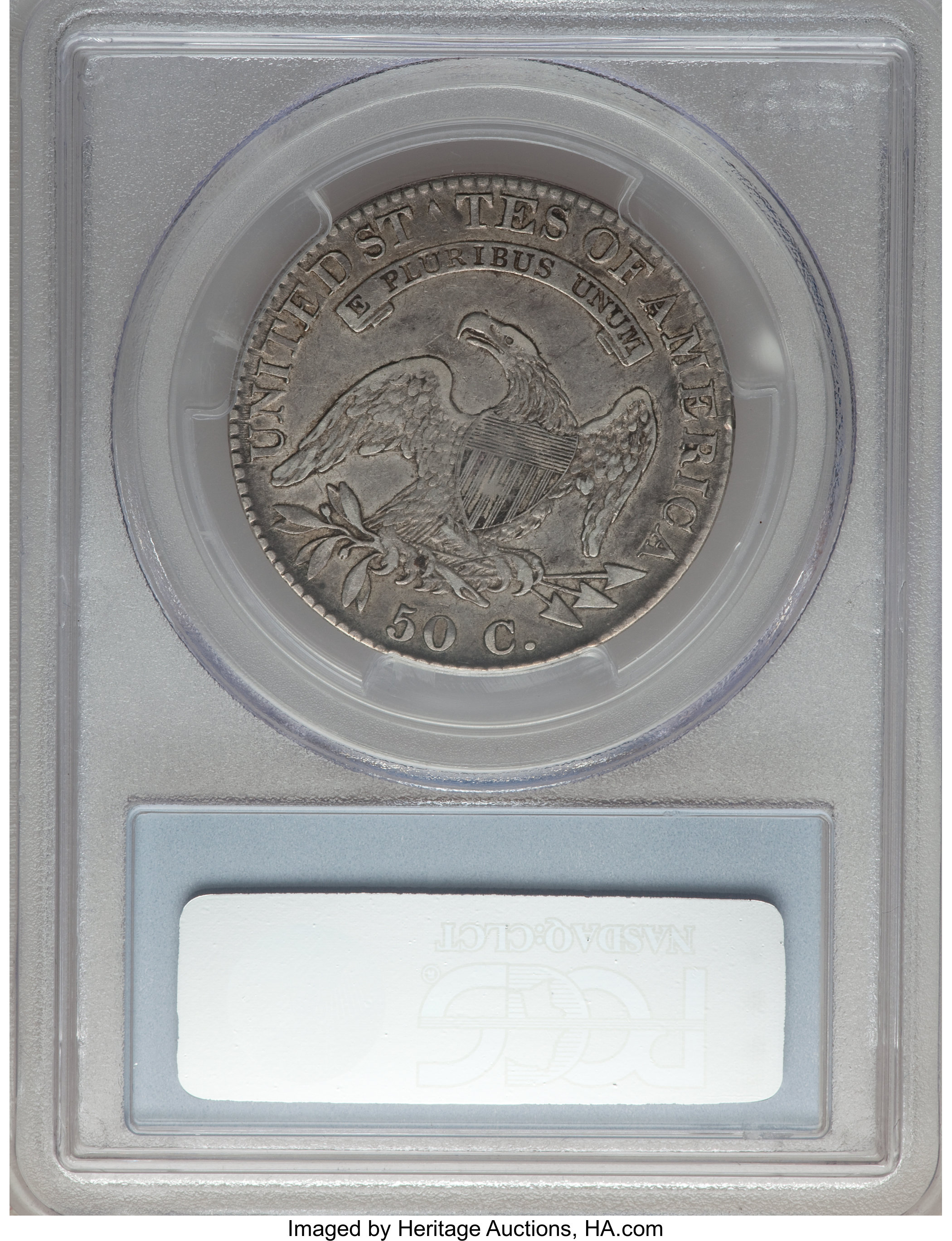 image for: 1822/1 50C O-102, High R.4 XF45 PCGS. PCGS Population (0/0). NGC Census: (0/0)....