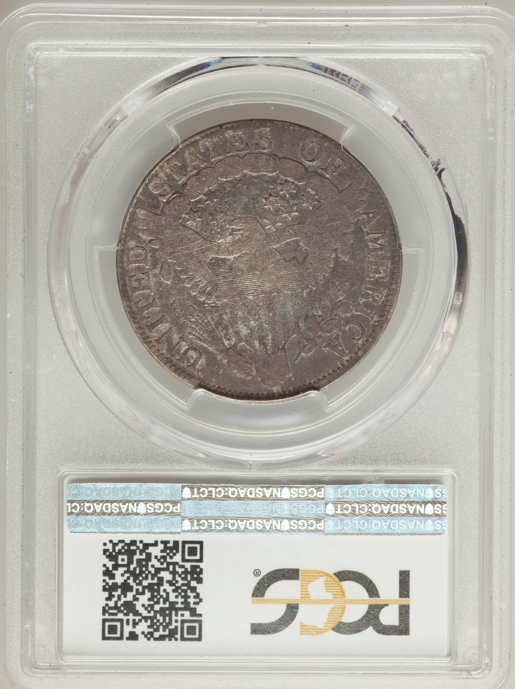 image for: 1805/4 50C O-102, T-5, R.3, VG8 PCGS....
