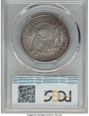 image for: 1825 50C O-114, R.1, MS63 PCGS....
