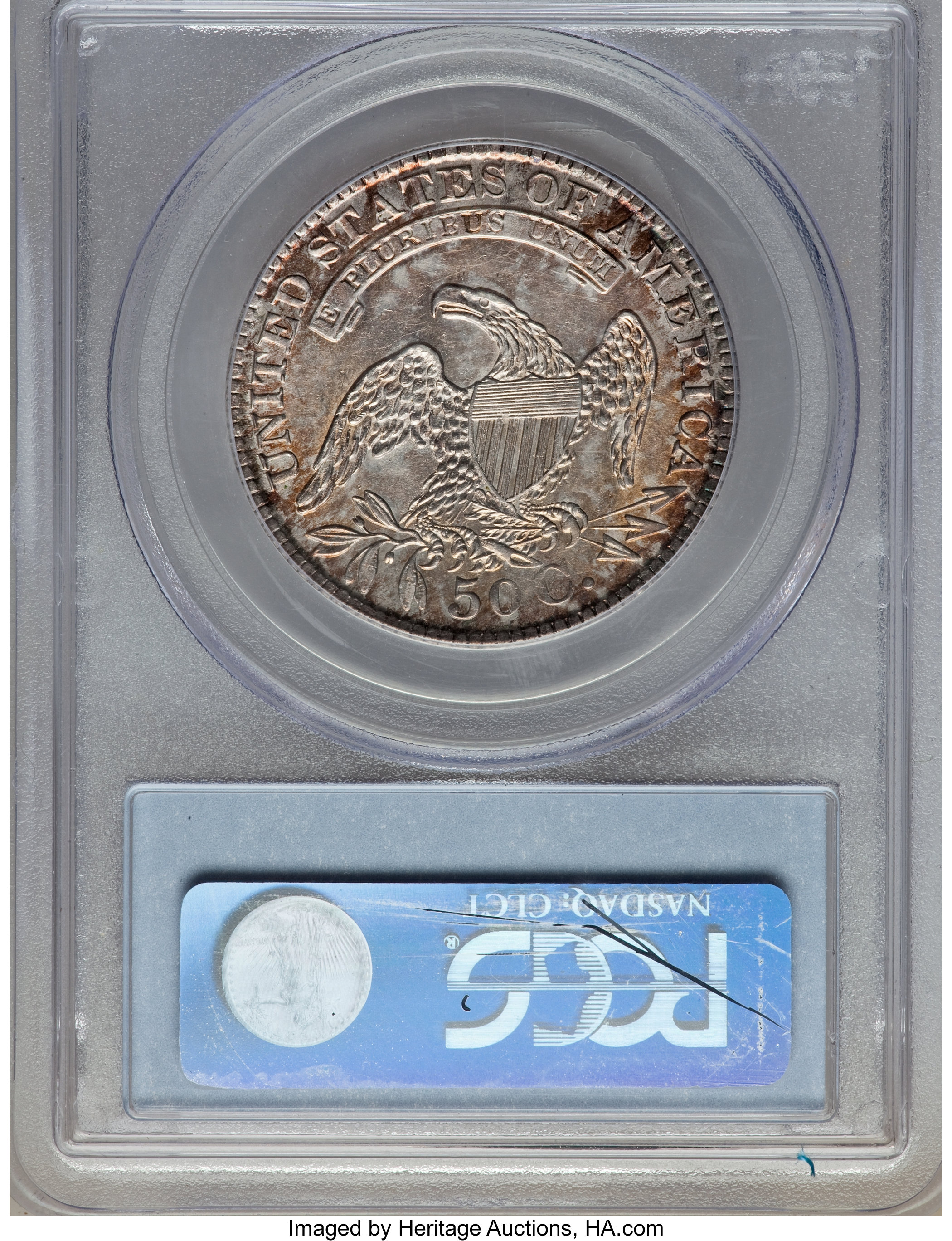 image for: 1829/7 50C O-101, R.1, AU58 PCGS. CAC....