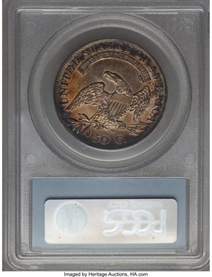 image for: 1808 50C O-106a, R.2, AU55 PCGS....