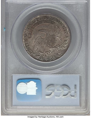 image for: 1809 50C Normal Edge, O-103, R.1, AU58 PCGS. CAC....