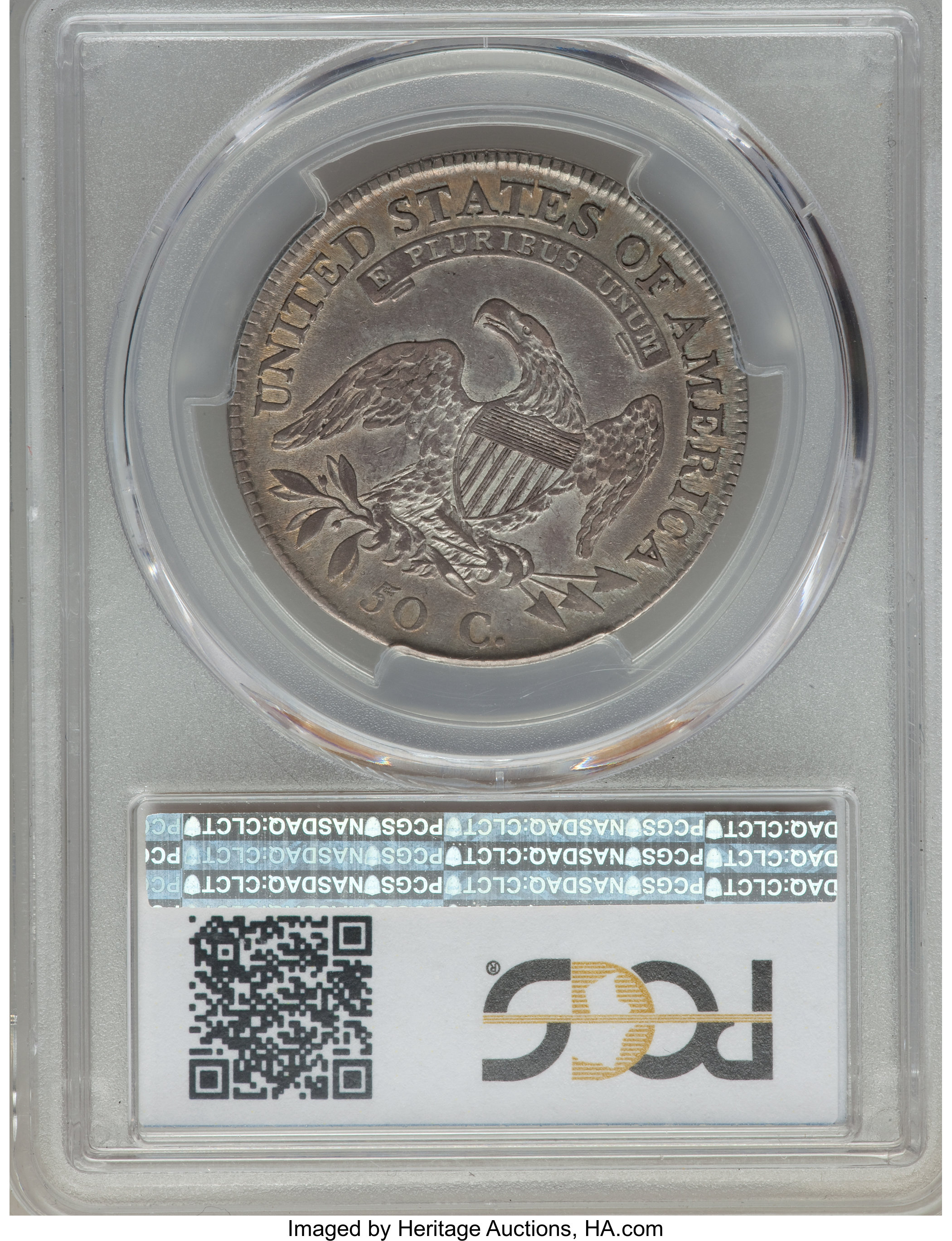 image for: 1809 50C III Edge, O-109, R.3, XF40 PCGS. CAC....