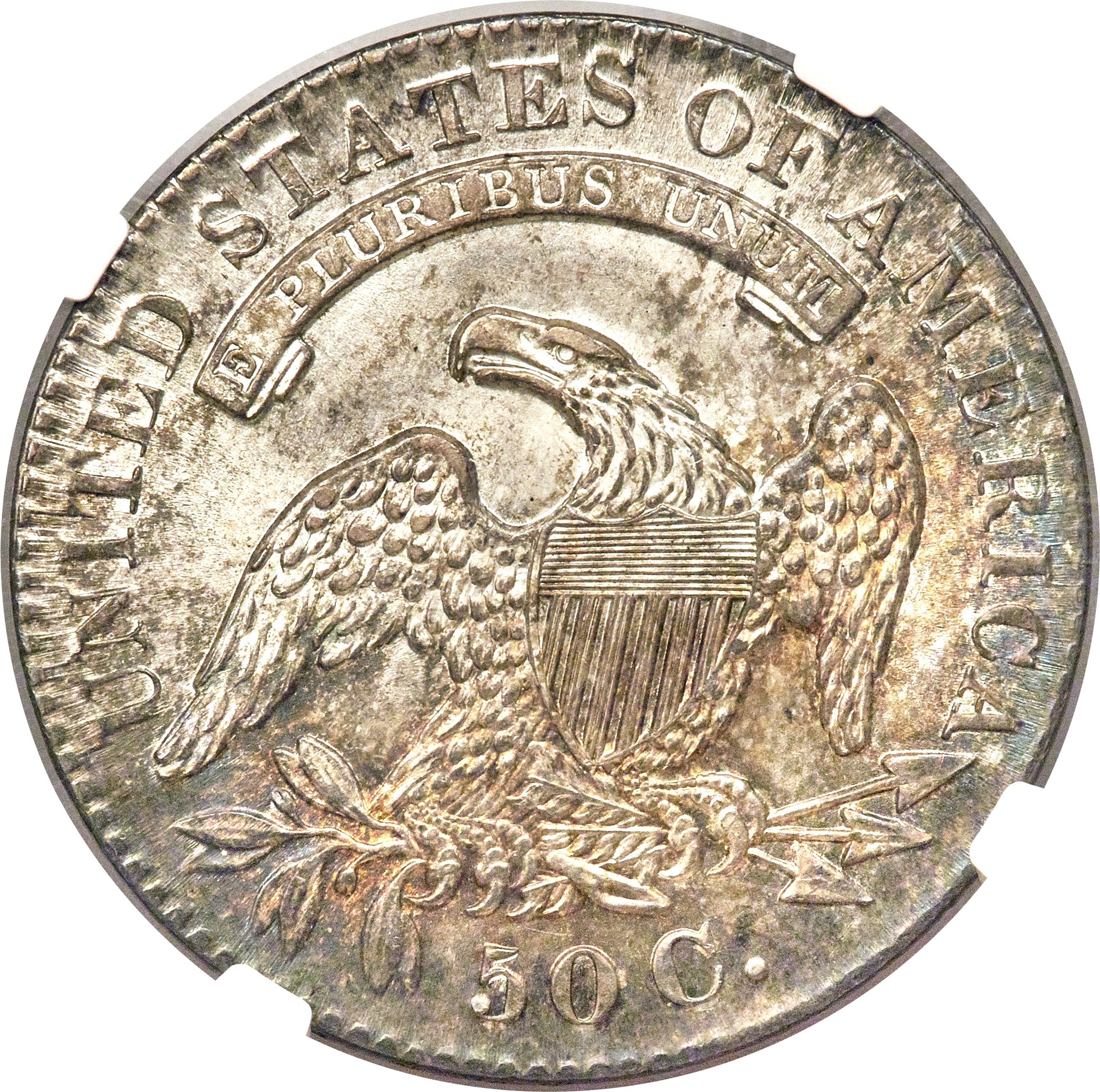 image for: 1830 50C Small 0, O-101, R.1, MS65 NGC....