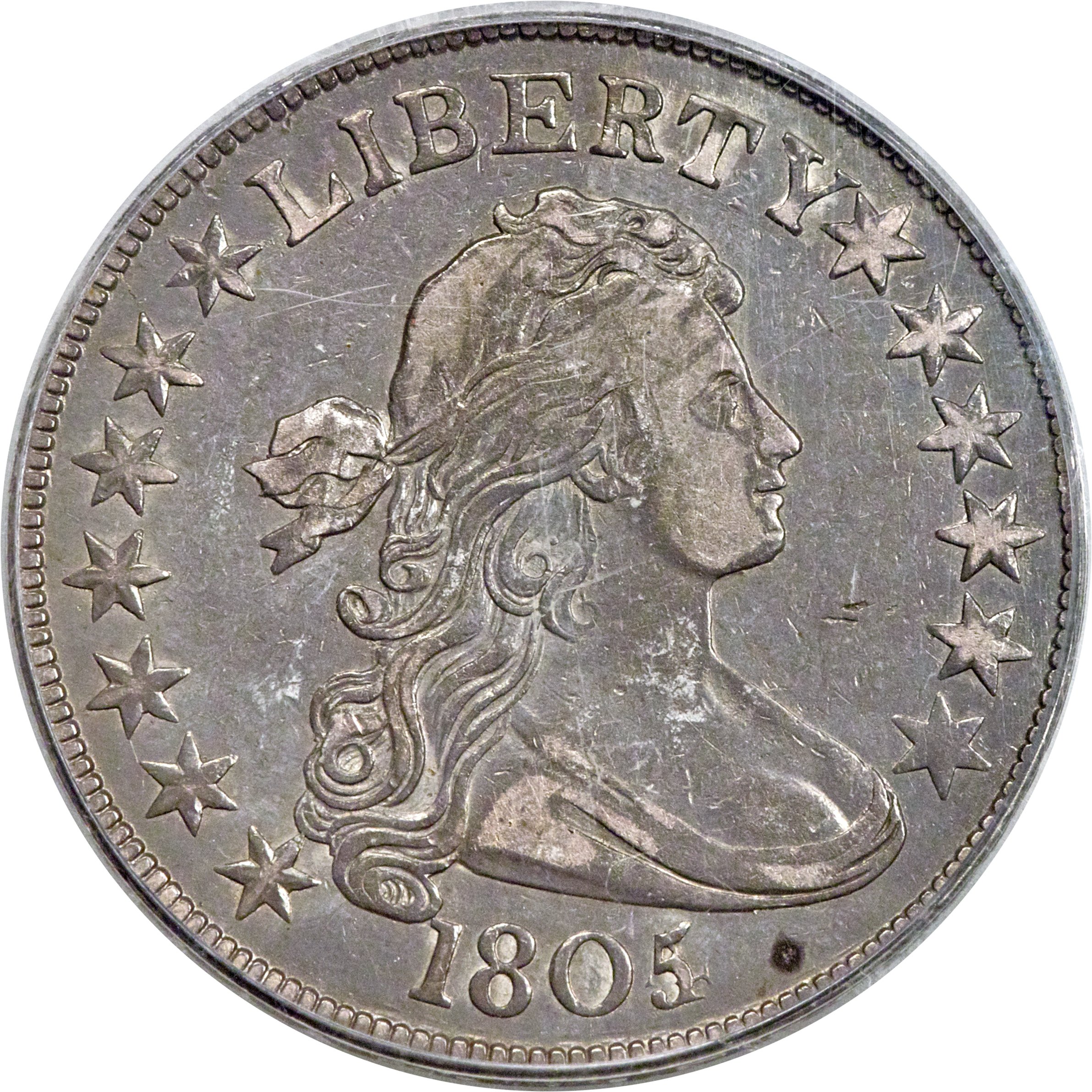 image for: 1805/4 50C O-102, T-5, R.3, XF40 PCGS....