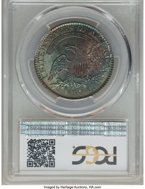 image for: 1822 50C O-105, R.3, MS65+ PCGS....