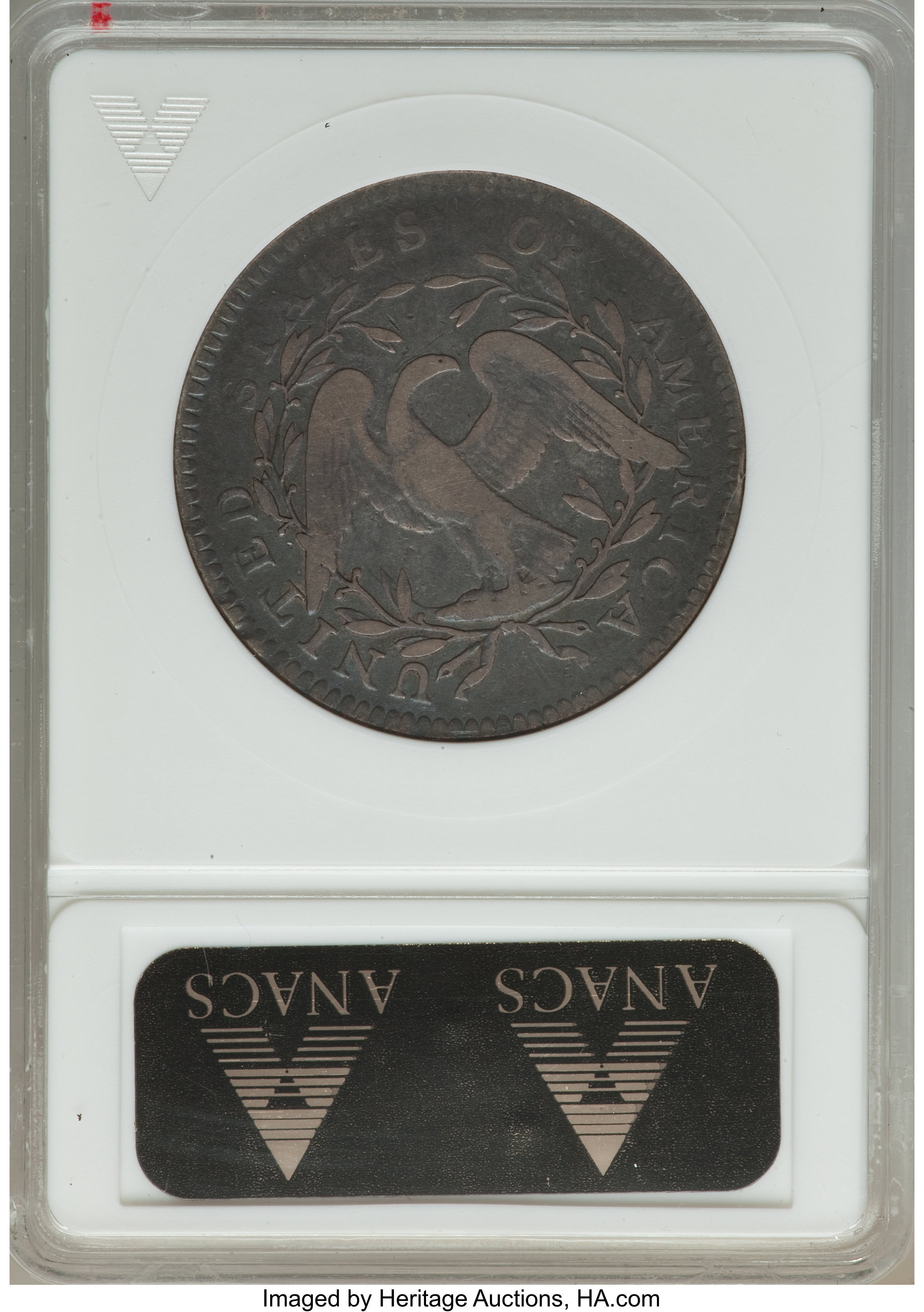 image for: 1795 50C 2 Leaves, O-125, T-13, R.4, VF20 ANACS....