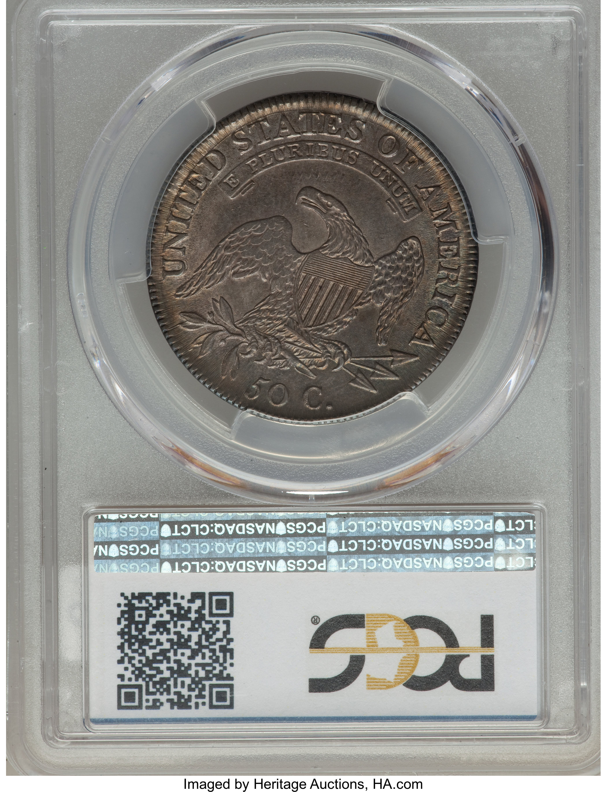image for: 1809 50C Normal Edge, O-102a, R.1, AU55 PCGS....
