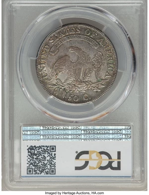 image for: 1809 50C Normal Edge, O-103, R.1, AU53 PCGS....