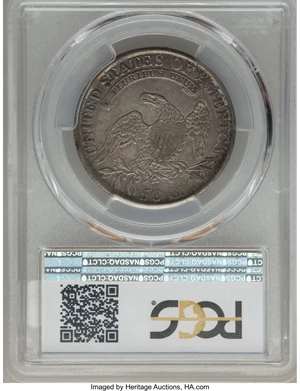 image for: 1809 50C III Edge, O-111a, R.2, AU50 PCGS....