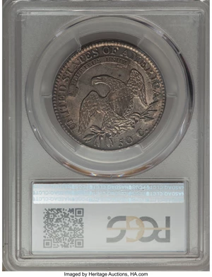 image for: 1813 50C O-105, R.1, AU58 PCGS....