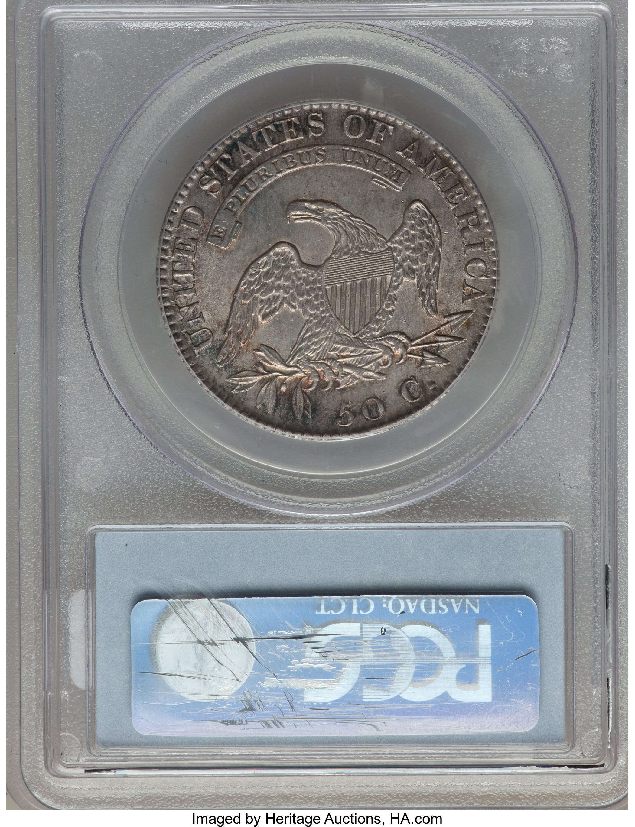 image for: 1819 50C O-109, R.2, AU58 PCGS....