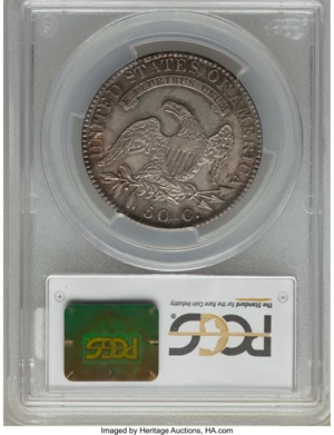image for: 1821 50C O-104a, R.2, AU55 PCGS....