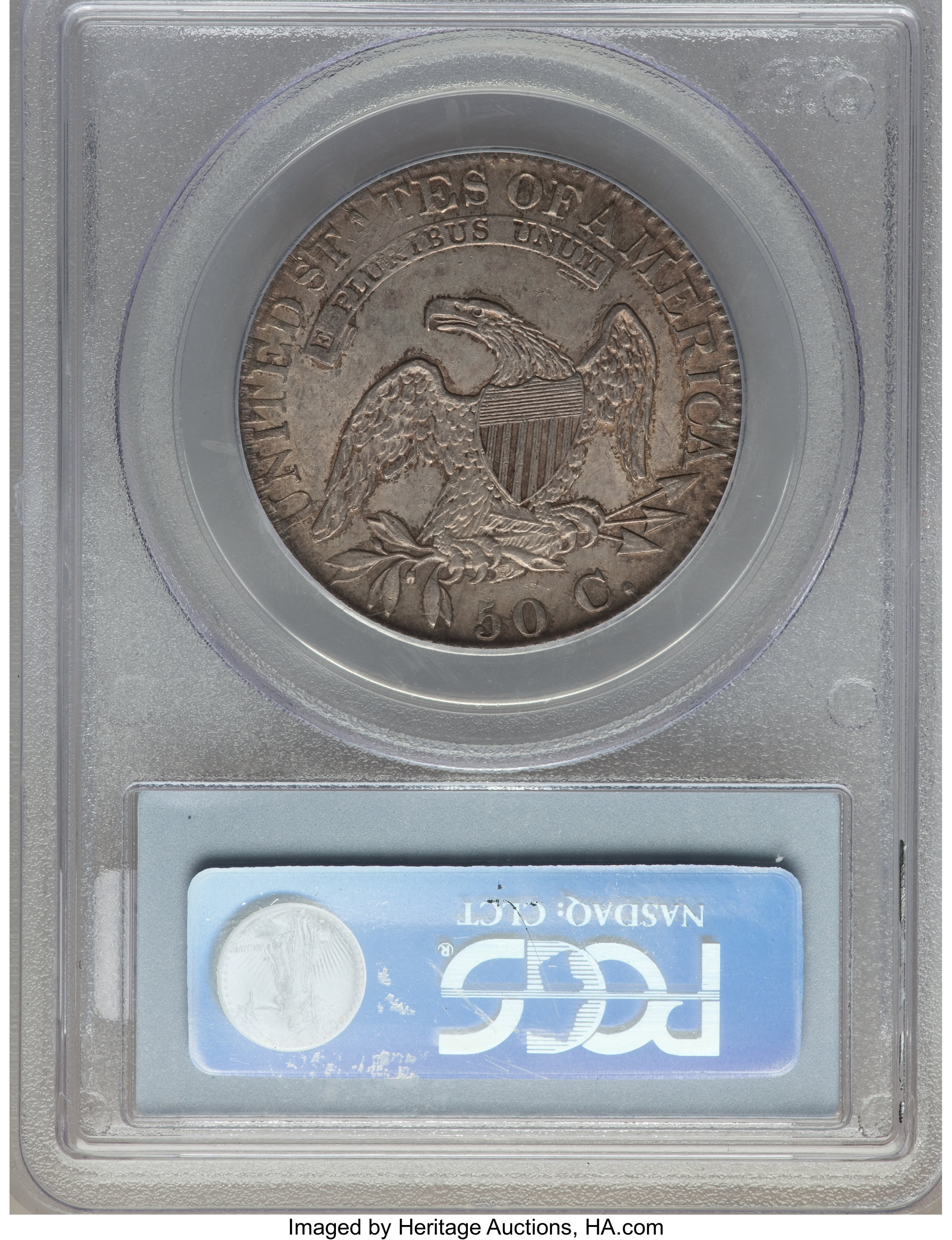 image for: 1824 50C O-111, R.2, MS62 PCGS....