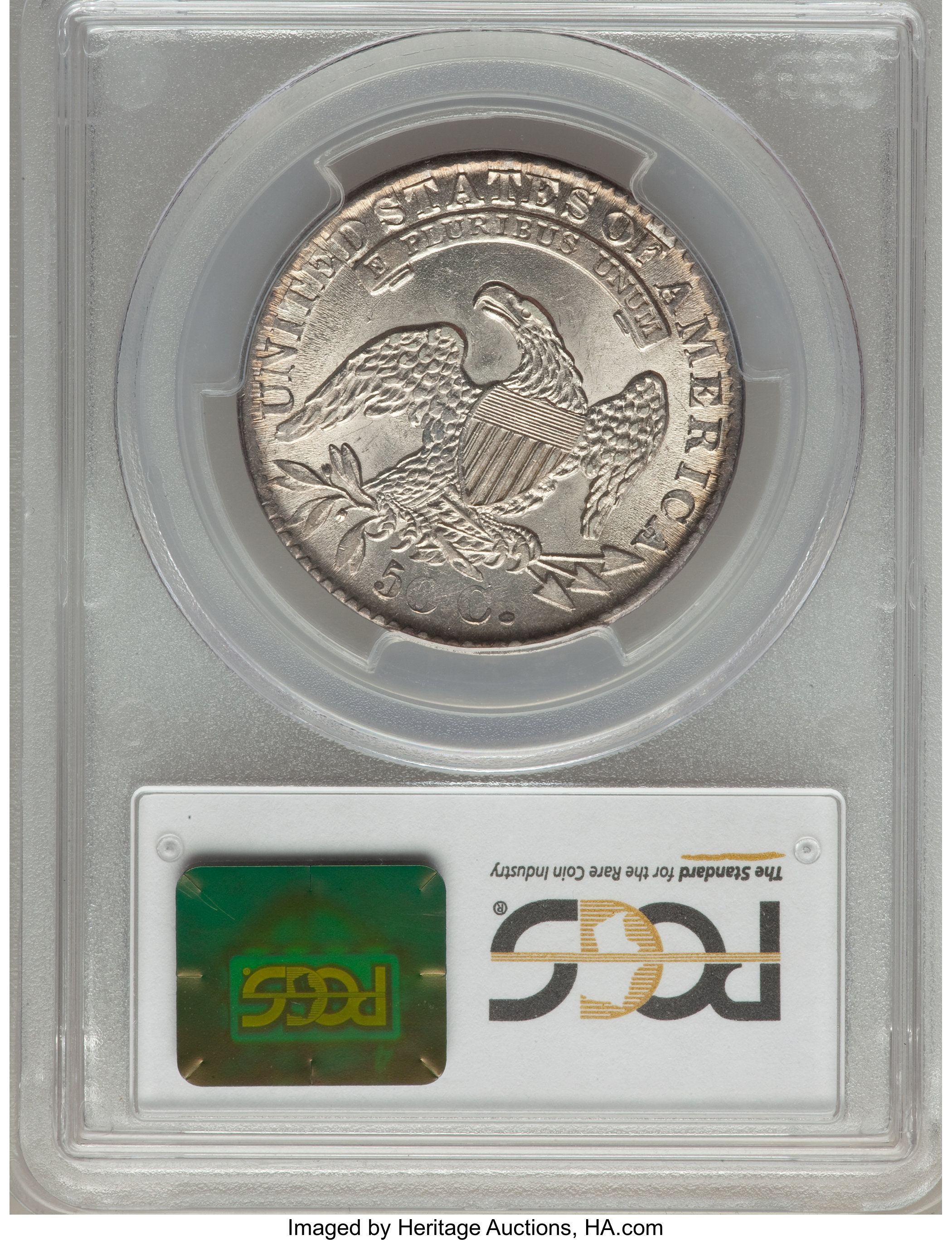 1832 50c Small Letters, O-105a G4 CAC thumbnail 15