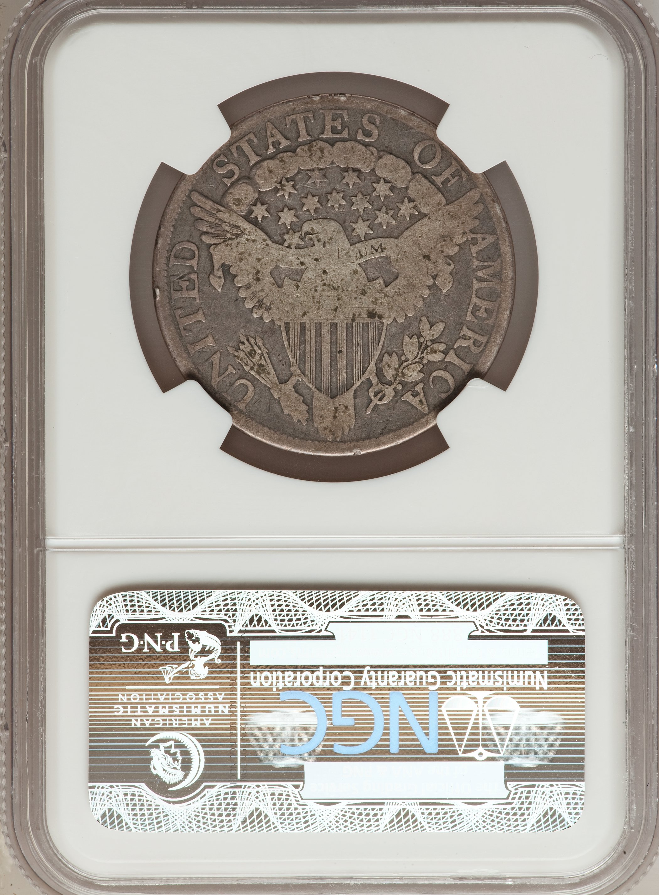 image for: 1803 50C Large 3, Large Reverse Stars O-103, R.3 Good 4 NGC. NGC Census: (0/0). PCGS Population (0/8).   (#39273)...