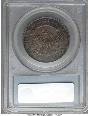 image for: 1834 50C Small Date, Small Letters, O-115 XF40 PCGS. PCGS Population (0/0). NGC Census: (0/0). ...
