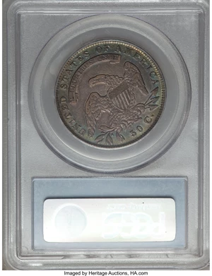 image for: 1835 50C O-101 XF40 PCGS. PCGS Population (0/0). NGC Census: (0/0)....