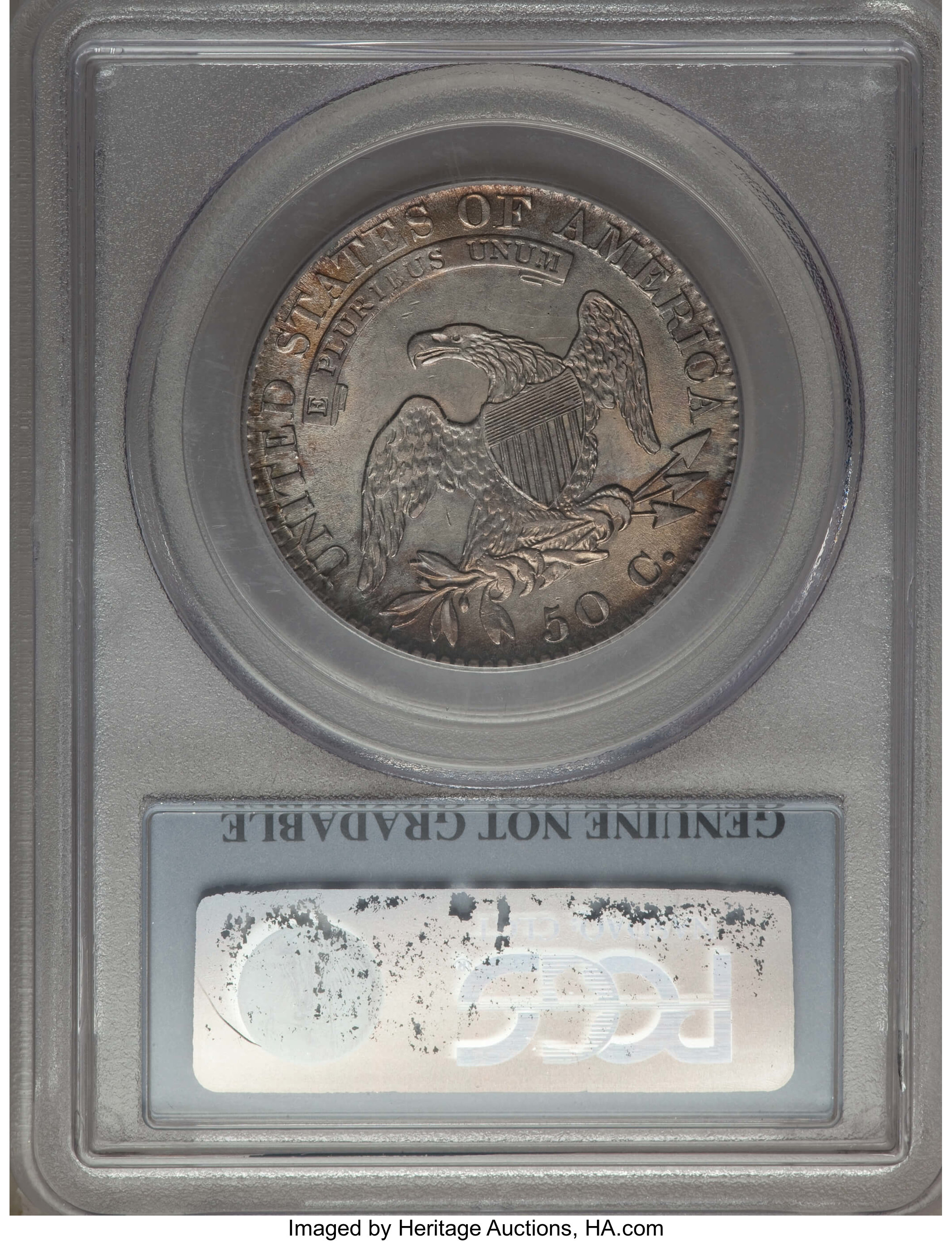 image for: 1819 50C O-113, R.1, -- Altered Surfaces -- PCGS Genuine. From The Donald R. Frederick Collection of Early U.S. Coinage: ...
