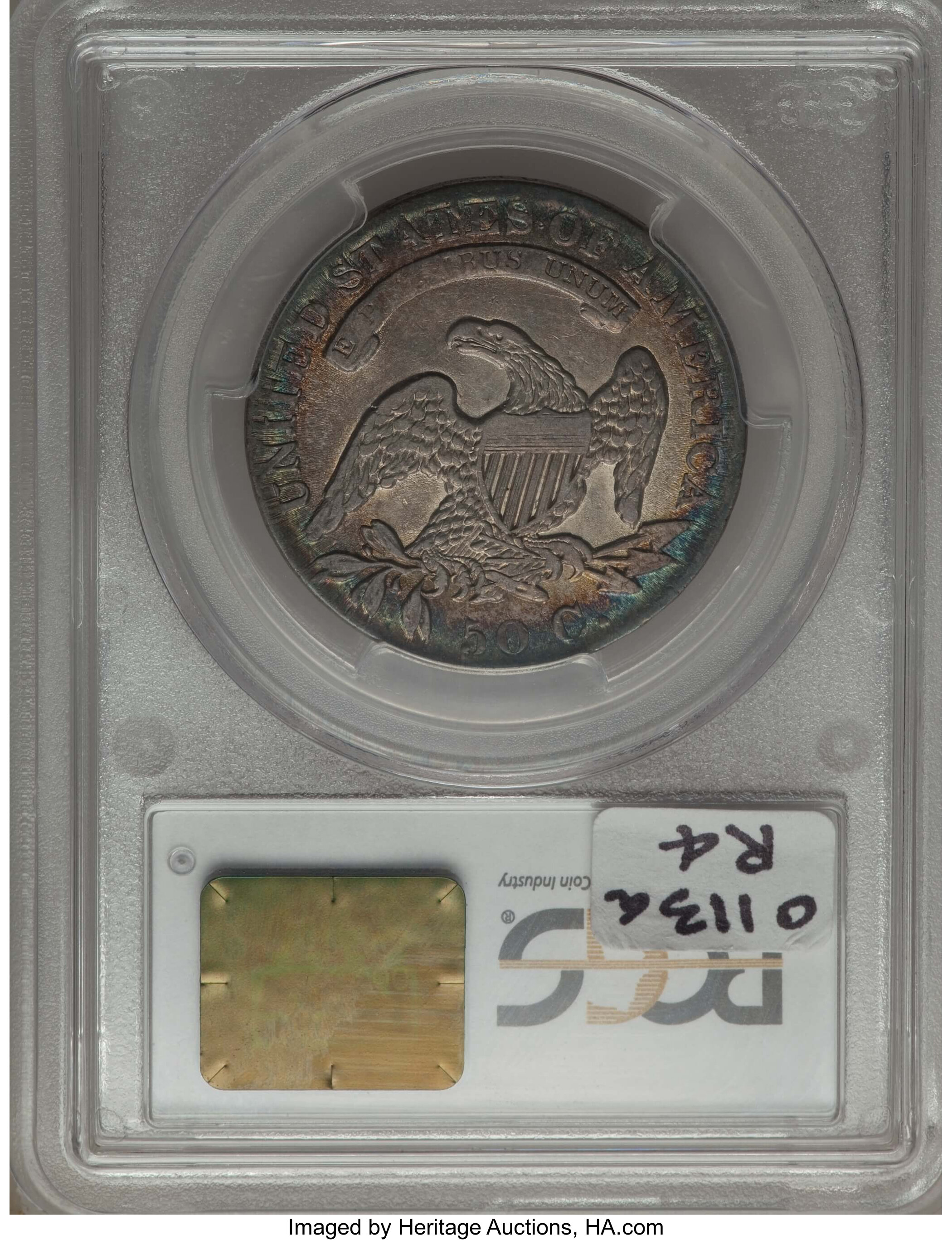 1832 50c Small Letters, O-113a AG3 thumbnail 13