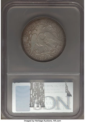 image for: 1794 50C O-104, T-11, R.5 -- Tooled, Improperly Cleaned -- NCS. VG Details....