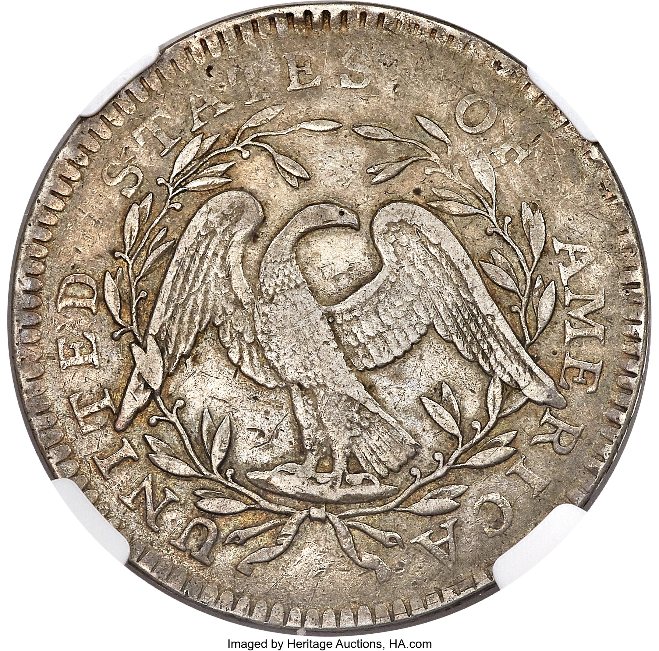 image for: 1795 50C 2 Leaves, O-125, T-13, R.4, XF45 NGC....