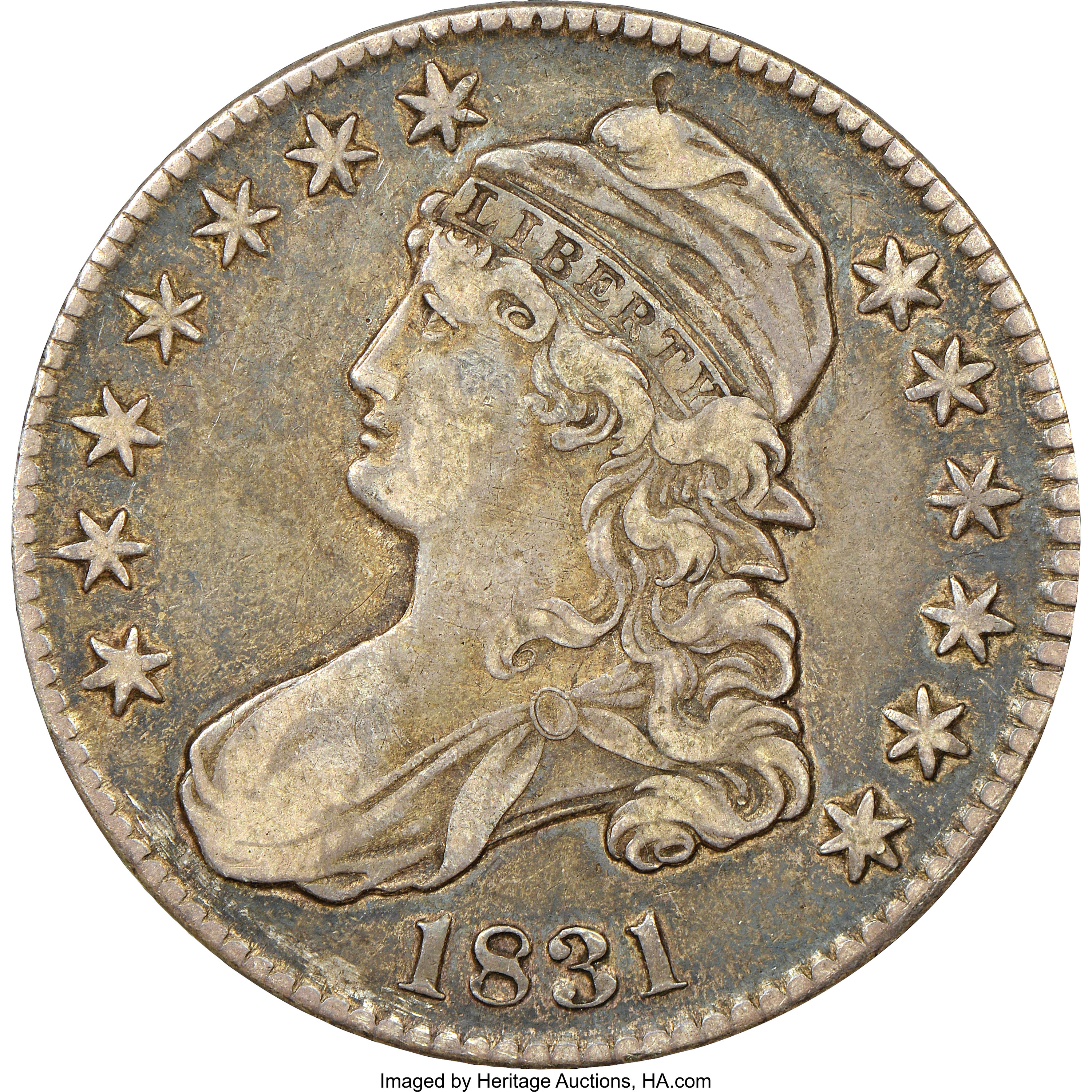 image for: 1831 50C O-101, R.2, VF35 NGC. ...