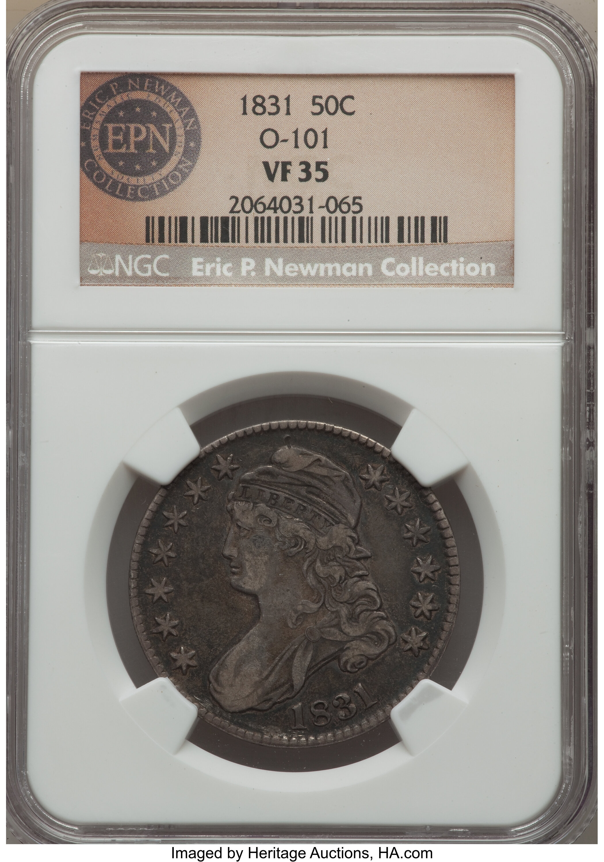 image for: 1831 50C O-101, R.2, VF35 NGC. ...