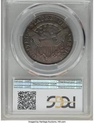 image for: 1806/5 50C O-101, T-6, R.3, AU55 PCGS....