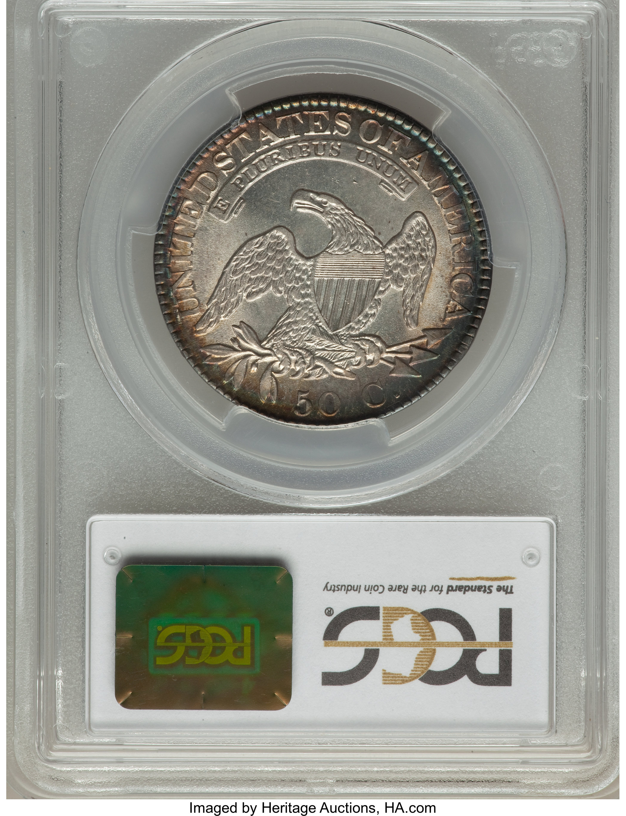 image for: 1824/4 50C O-110, R.2, MS63 PCGS. CAC....