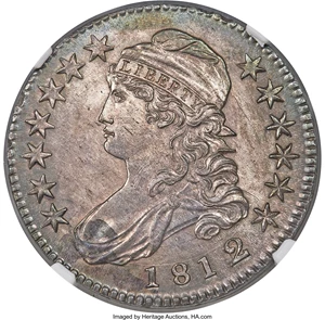 image for: 1812/1 50C Small 8, O-102, R.2, MS62 NGC....