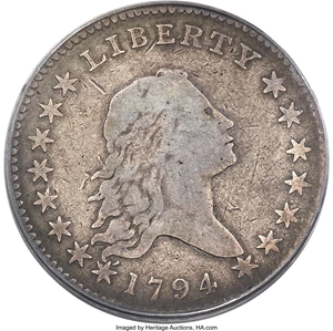image for: 1794 50C O-101, T-7, High R.3, VG10 PCGS....