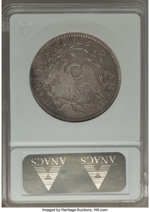 image for: 1794 50C O-101, T-7, High R.3, Fine 12 ANACS....