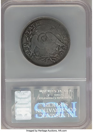 image for: 1794 50C O-104, T-11, R.5 -- Plugged -- NCS. Good Details....