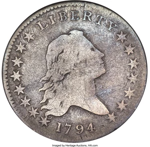 image for: 1794 50C O-104, T-11, R.5, VG8 NGC....