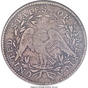 image for: 1794 50C O-104, T-11, R.5, Fine 15 NGC....